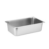 A.LEO 1/1 Stainless Steel Bain Marie Tray Pan GN for Gastronorm