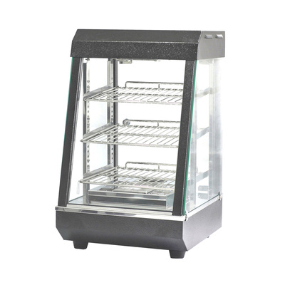 A.LEO R60-4 Electric Restaurant Bread Display Glass Food Warmer Showcase Food Warmer