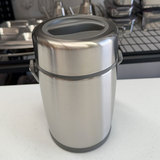 A.LEO 304 Stainless Steel Lunch Box Food Warmer Food Container With Lid Round Bento