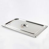A.LEO GN 1/1 LID Gastronorm stainless steel handle Flat Cover
