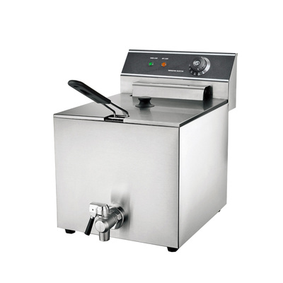 A.LEO DEF-11L-F Electric Deep Fryer with Professional Tap 3500W