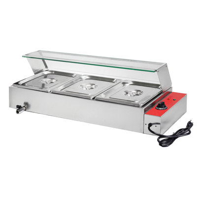 A.LEO BLTC-MG-3 &nbsp;3 pans bain marie
