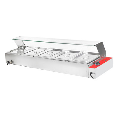 A.LEO BLTC-MG-5 &nbsp;5 pans bain marie
