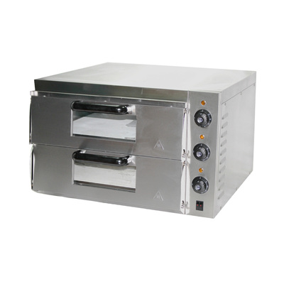 A.LEO SS-PO-2 Double Deck 2 Door Mini Pizza Oven