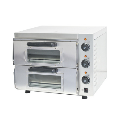 A.LEO SS-EEP-2 Double Deck 2 Door Mini Pizza Oven