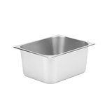 A.LEO 1/2 Stainless Steel Bain Marie Tray Pan GN for Gastronorm